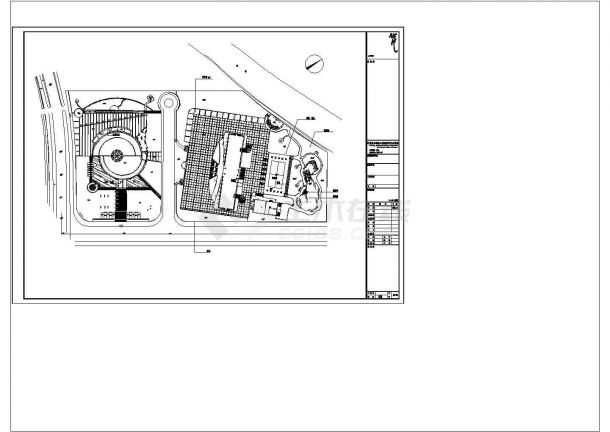 [广场建筑图纸]-[浙江]-萧山城市广场全套景观施工图（中国美院）非常标准cad图纸设计-图一