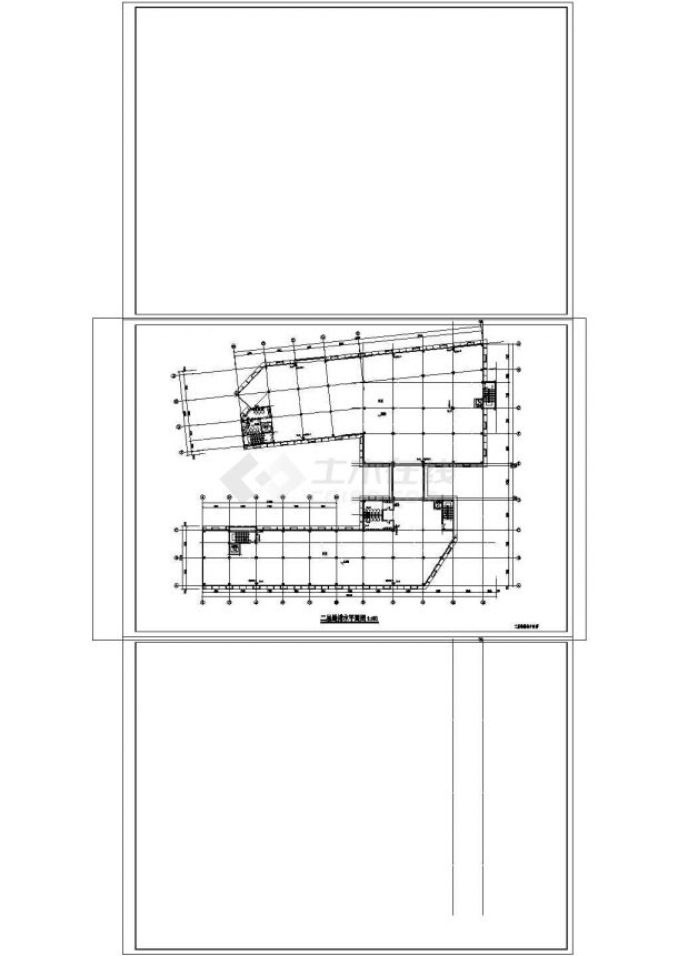 厂房设计_[江苏]丙类标准厂房给排水消防施工图非常标准cad图纸设计-图一