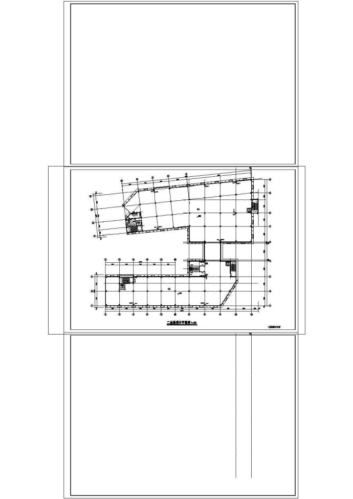 厂房设计_[江苏]丙类标准厂房给排水消防施工图非常标准cad图纸设计_图1