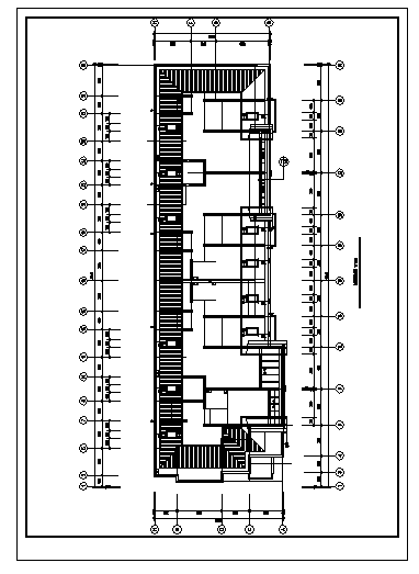 3000平方米左右某六层带阁楼住宅建筑设计cad施工图(架空层设计，共十二张)_图1
