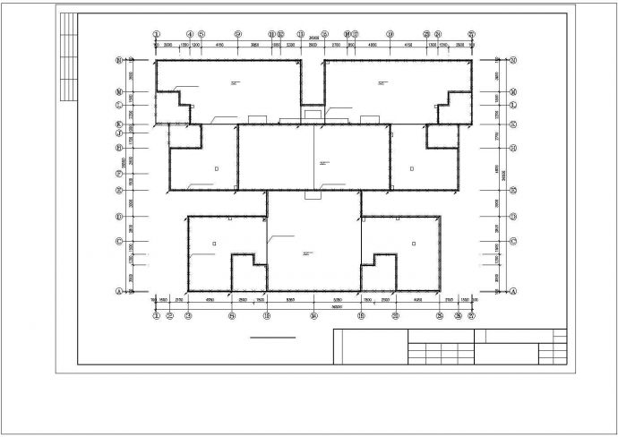 某高层住宅电气图纸CAD图纸_图1