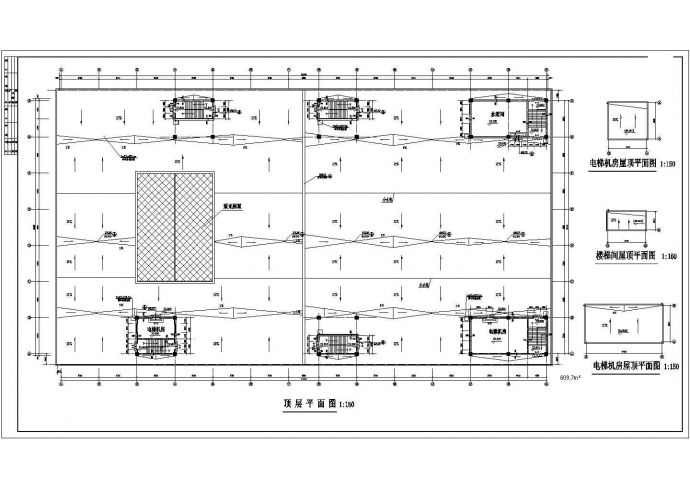 某城市大型商场设计CAD平面图_图1