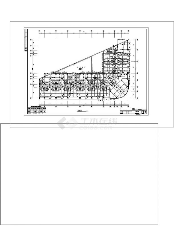 某农贸市场综合楼消防设计施工图非常标准CAD图纸设计-图二