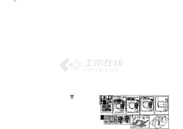 [北京]学校3层食堂及浴室给排水cad设计施工图纸（11张图纸，CAD）-图一