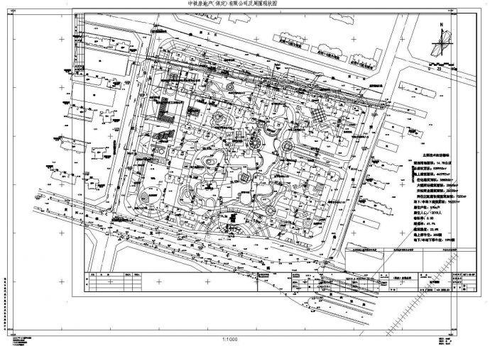 某小区规划CAD设计布置图_图1