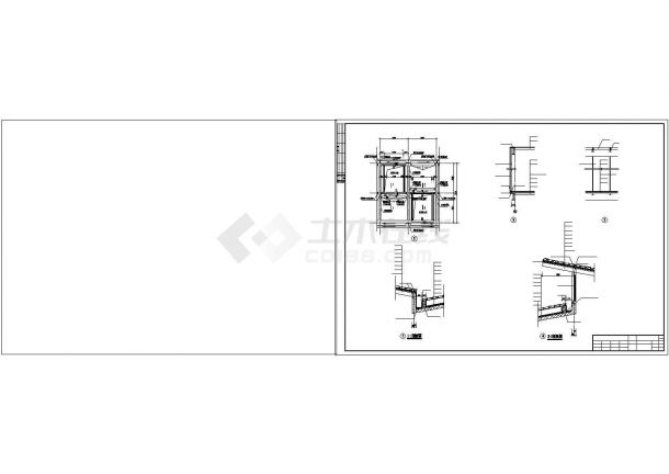 [南方]黄永玉博物馆建筑墙身cad详细施设计工方案图纸-图二