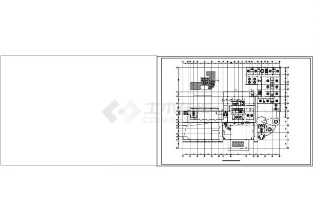 [星级酒店]一套五星级酒店建筑设计cad方案图纸-图二