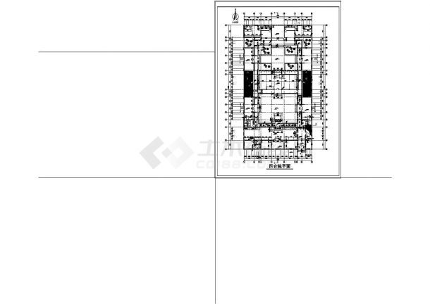 北京四合院全套CAD建筑设计施工图纸-图二