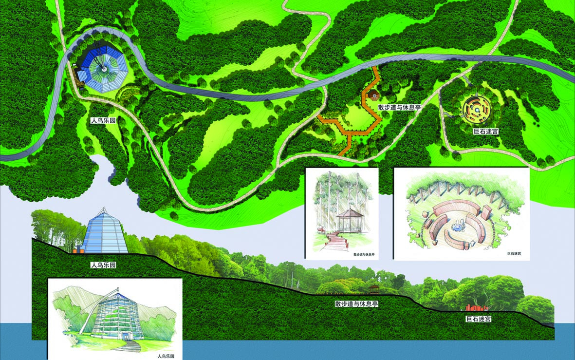 森林景观公园设计方案