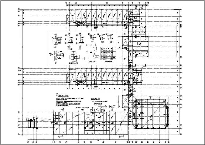 某小学大楼结构施工设计全套CAD图_图1