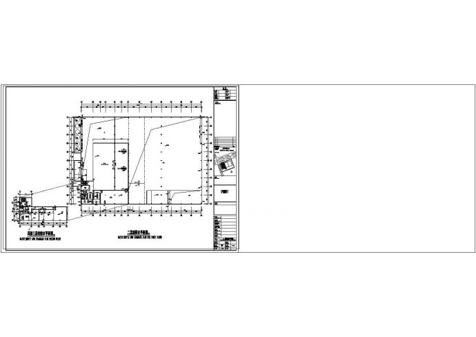 厂房设计_广东江门某德资厂房给排水消防图纸cad图纸_图1