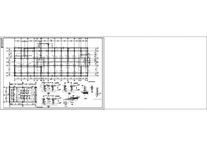 全套15层住宅楼框架剪力墙cad工程图纸_图1