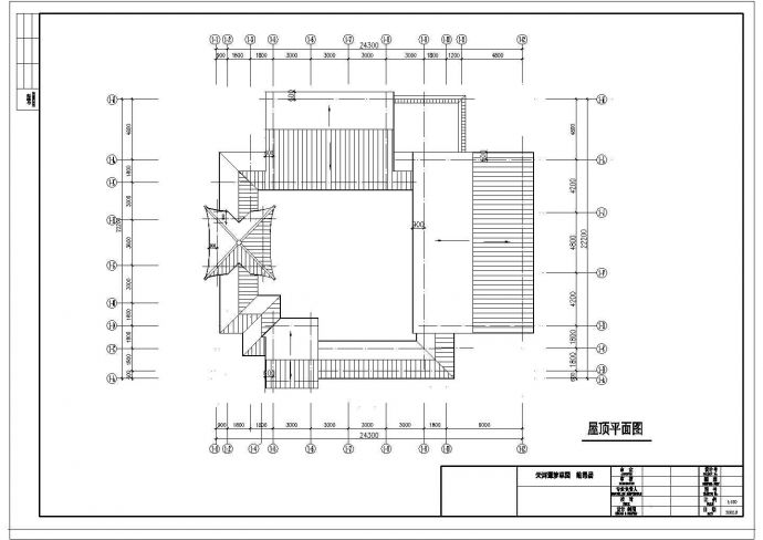 某园林景观建筑cad设计施工规划图纸_图1
