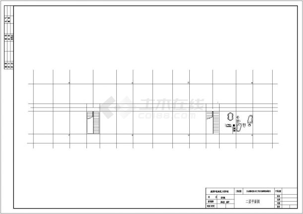 6层框架住宅楼建筑结构设计图(含任务书，开题报告，计算书、建筑图，结构图)毕业设计-图一