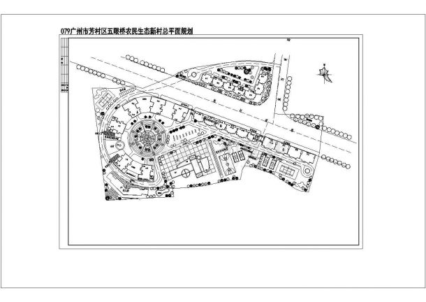 辉县市某地多套别墅设计规划平面cad图纸，共五张-图二