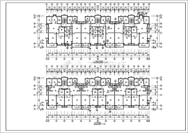 单身公寓建筑cad图纸（节点详细）-图二