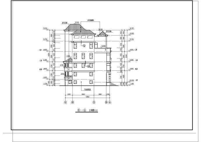某地多套小型经典独栋别墅设计图纸_图1