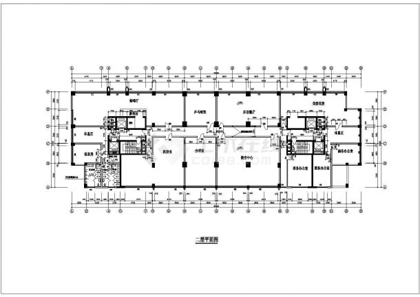 某高层住宅公寓CAD平面布置参考图-图一