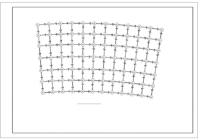 【最新】网架屋面结构设计方案CAD图纸_图1