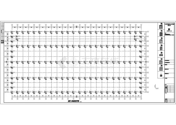 【最新】某公司钢结构工程厂房设计方案CAD图纸-图二