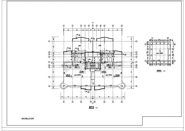 高层公寓建筑CAD示意图-图二