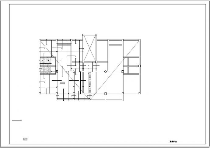 某乡镇三层私宅别墅建筑设计CAD施工图_图1
