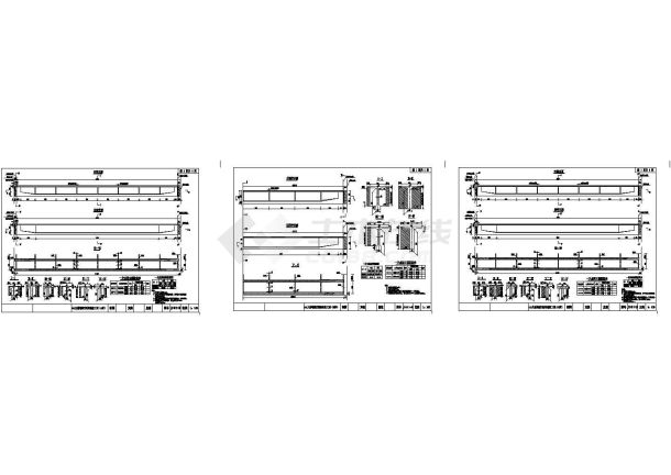 40m预应力混凝土连续T梁构造节点详图设计-图二