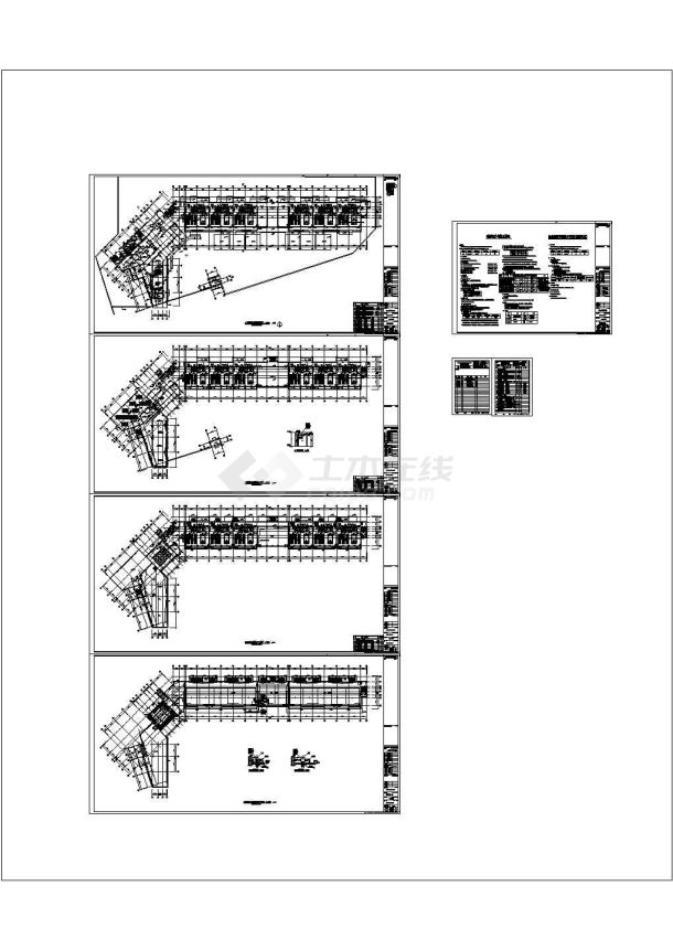 南京小型幼儿园暖通cad设计施工图-图二