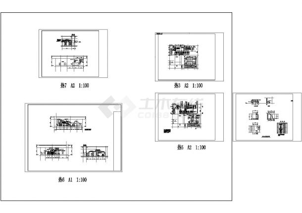 燃气锅炉房工程热力系统设计施工图-图二