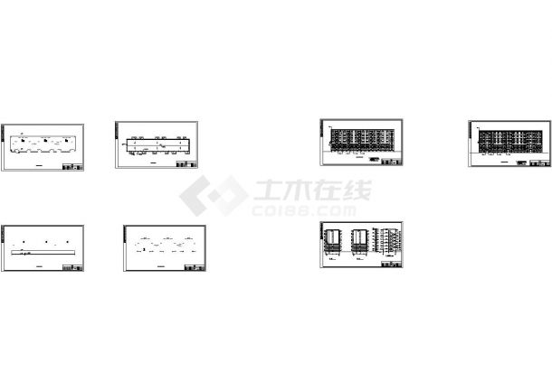 六层住宅楼建筑方案设计-图一