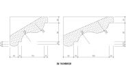 干挂石材幕墙节点图（窗套）CAD施工图设计