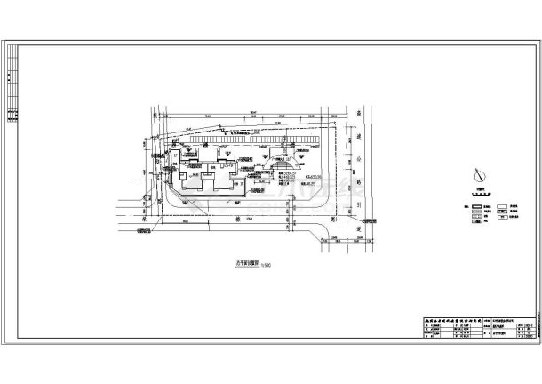 [陕西]现代化高层框架剪力墙结构住宅建筑施工图（知名设计院）-图一