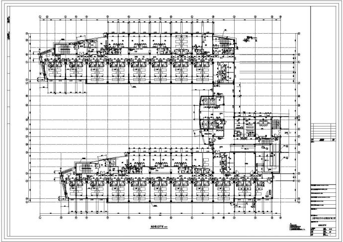 松江某八层医院建筑全套设计CAD施工图_图1