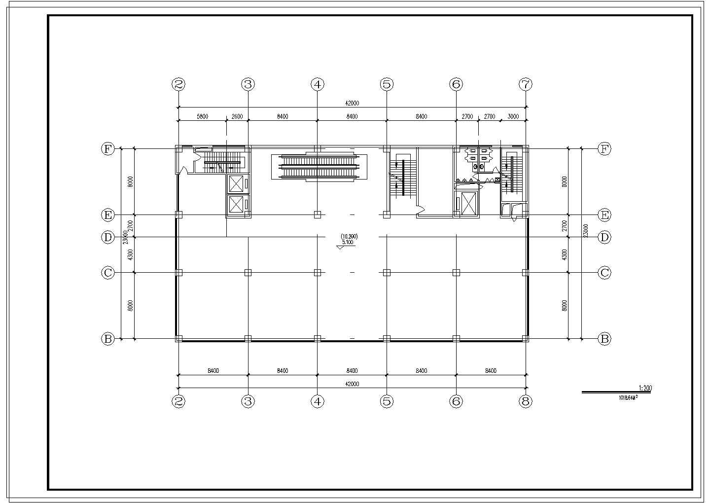 办公楼设计_经典的办公楼建筑结构设计cad施工图