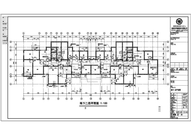 某豪华住宅楼建筑全套结构cad施工图纸