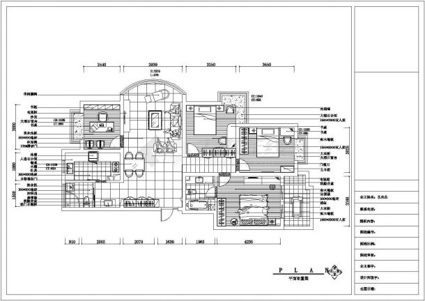 现代风格住宅全套装修方案图（含效果图）-图二