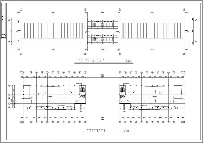 天津市第七中学1.1万平米6层框架结构教学楼其他建筑设计CAD图纸_图1