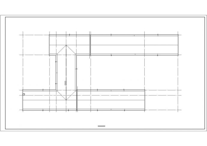 台州市第二中学6200平米4层砖混结构教学楼其他建筑设计CAD图纸_图1