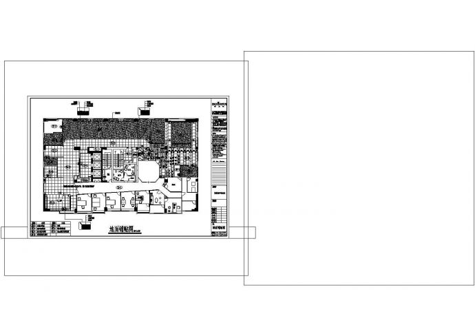 凯隆办公室混搭风格非常标准CAD图纸设计_图1