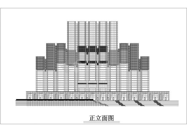 [重庆]大剧院工程施工cad组织设计（钢结构、鲁班奖、600余页）-图一