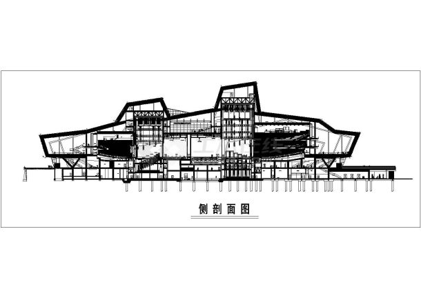 [重庆]大剧院工程施工cad组织设计（钢结构、鲁班奖、600余页）-图二