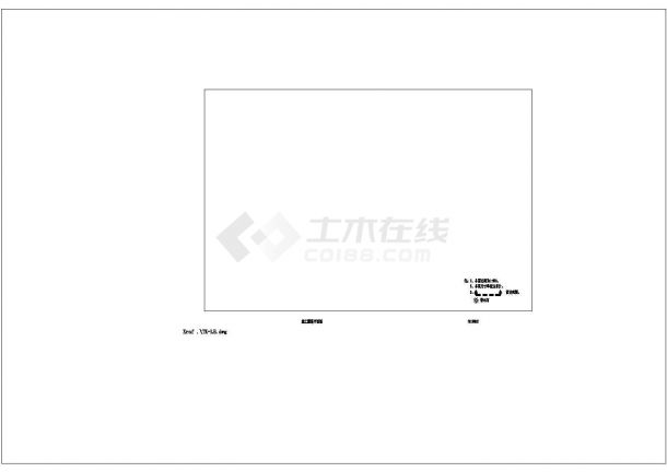 S01R002 施工围蔽平面图非常标准CAD图纸设计-图一