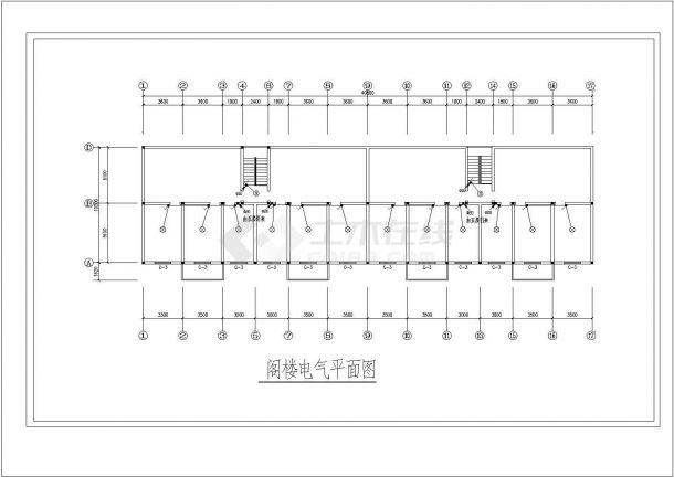阜南县某安置小区工程设计全套CAD图纸（电气设计施工说明）-图一