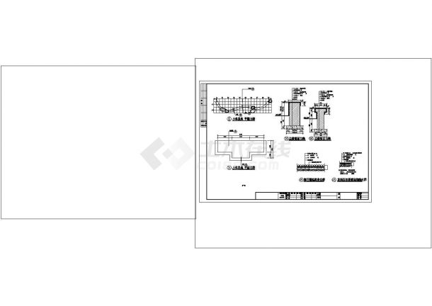 翠湖新城二期园林施工大样非常标准CAD图纸设计-图一