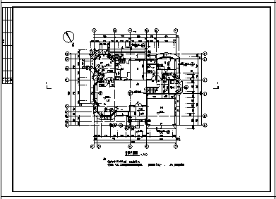 别墅设计_某三层框架结构欧式风格别墅全套施工cad图(含夹层，效果图)_图1