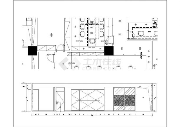 北京 MOMa 办公室施工图非常标准cad图纸设计-图二
