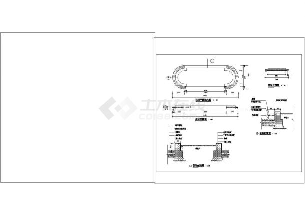 花坛小品施 工图非常标准CAD图纸设计-图二