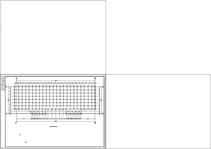 异型柱高层建筑cad施工设计工程图纸（转换层）_图1