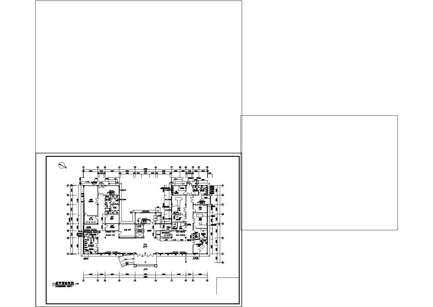 某医院一层室内装饰工程cad设计施工图
