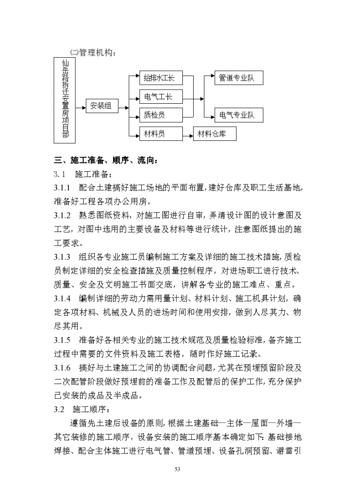 厦门市华远房世纪嘉园安装施工组织设计方案-图二